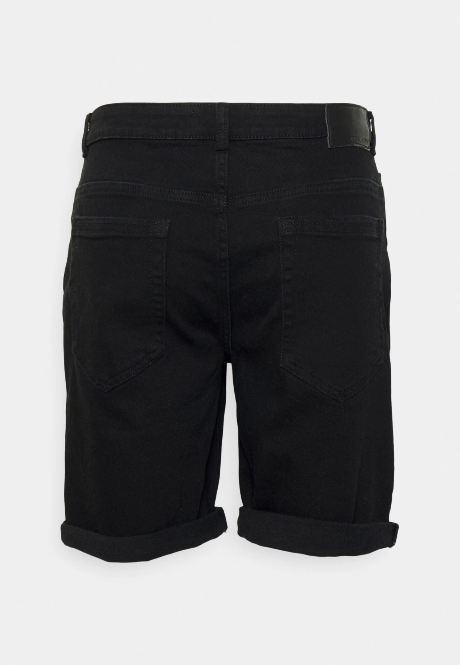 Pier One Szorty Jeansowe - Black Denim 4 Pier One Szorty Jeansowe - Black Denim - obrazek 2