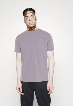 Pier One 7 PACK - T-shirt Basic - White/yellow/lilac -Sklep Z Odzieżą Męską 96001b75cf09456b87bf989cbdffdc44