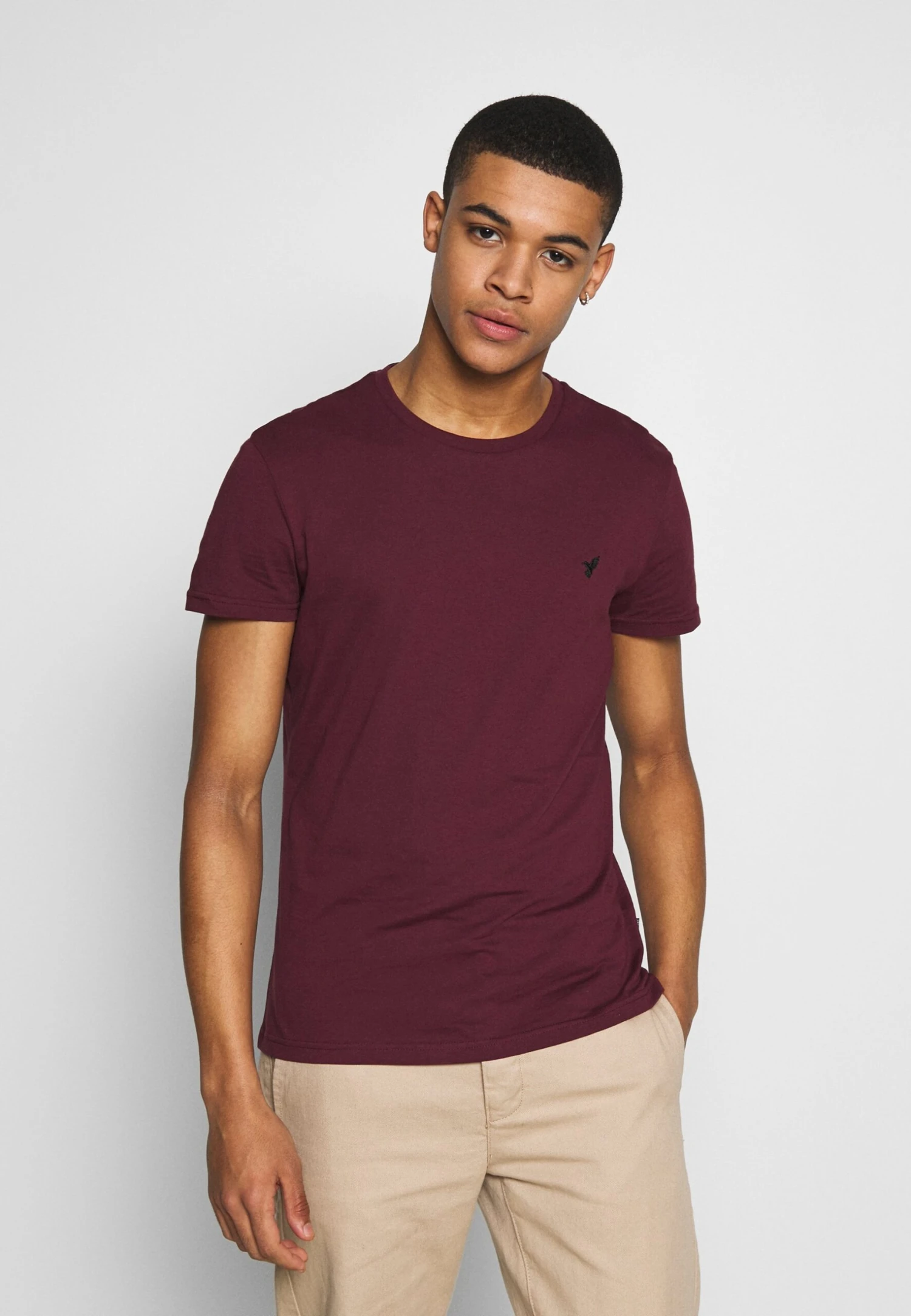 Pier One T-shirt Basic - Bordeaux 3 Pier One T-shirt Basic - Bordeaux
