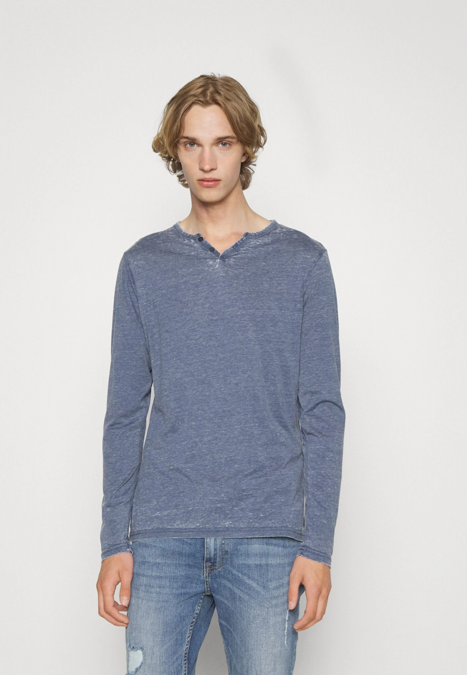 Pier One Bluzka Z Długim Rękawem - Blue 3 Pier One Bluzka Z Długim Rękawem - Blue