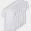 Pier One 7 PACK - T-shirt Basic - White -Sklep Z Odzieżą Męską 96fcf3fd8c6a42908dccdb5f46ff0bf3