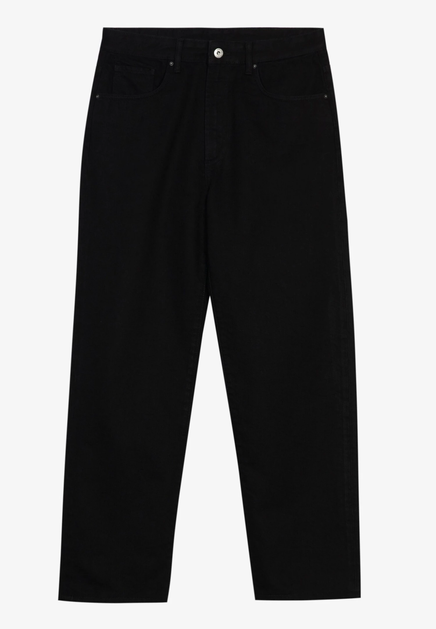 Pier One Jeansy Relaxed Fit - Black Denim 7 Pier One Jeansy Relaxed Fit - Black Denim - obrazek 5