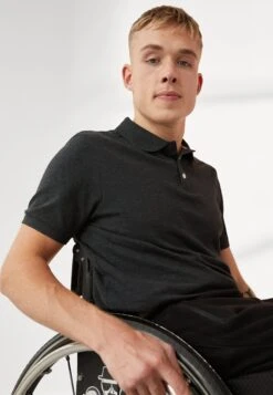 Pier One Koszulka Polo - Dark Grey