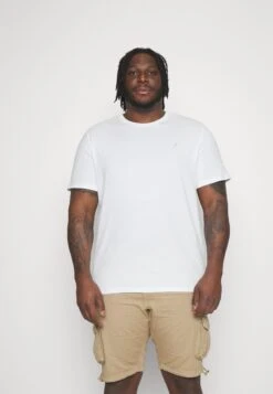 Pier One 5 PACK - T-shirt Basic - White/mottled Dark Grey/bordeaux -Sklep Z Odzieżą Męską 99fb52e559444efb94d734fd053fd8ff