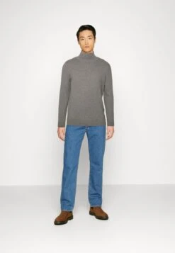 Pier One 3 PACK - Sweter - Dark Blue/black/grey