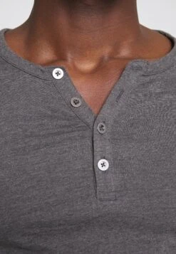 Pier One Bluzka Z Długim Rękawem - Dark Grey Melange -Sklep Z Odzieżą Męską 9fa0bd08b6f44f73b85559e4ea2fd5b9