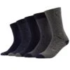 Pier One 5 PACK - Skarpety - Dark Blue/mottled Grey -Sklep Z Odzieżą Męską a06bd11d67e24ef79f01855a0e27477a