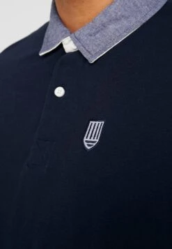 Pier One COLLAR RUGBY - Koszulka Polo - Dark Blue -Sklep Z Odzieżą Męską a39614b0819146008cec7f14461e0048