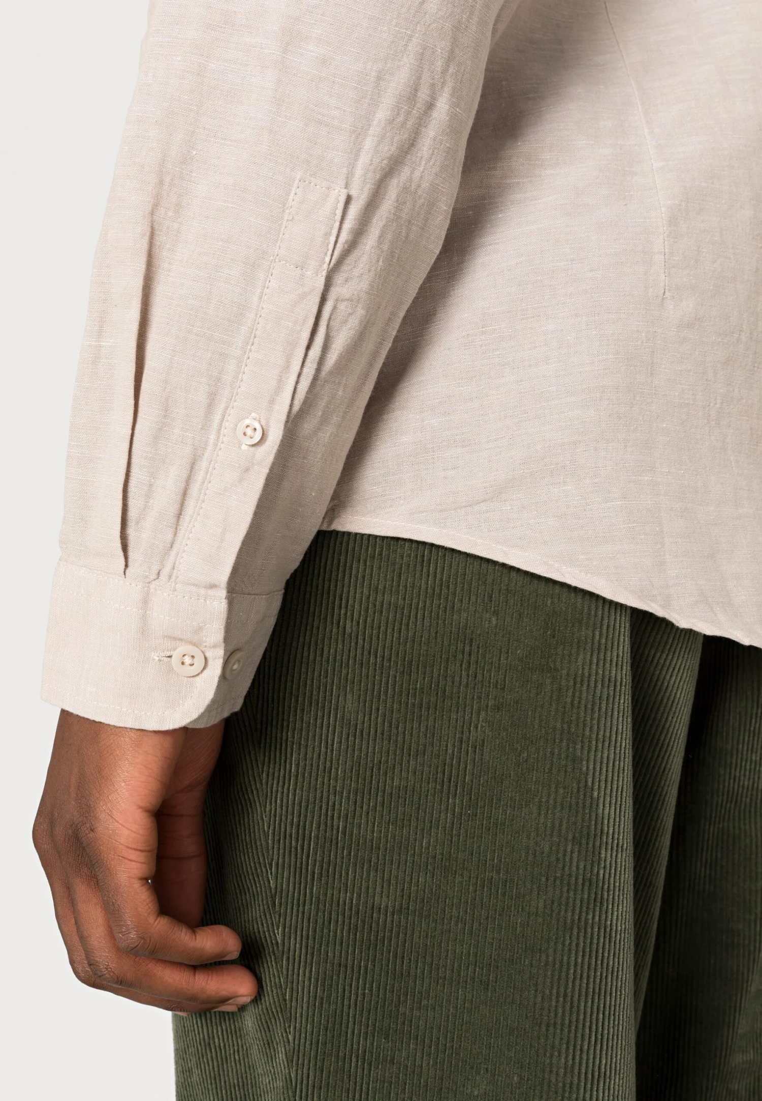 Pier One Koszula - Mottled Beige 6 Pier One Koszula - Mottled Beige - obrazek 4