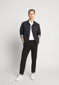 Pier One 3 PACK - T-shirt Basic - Grey/white/black