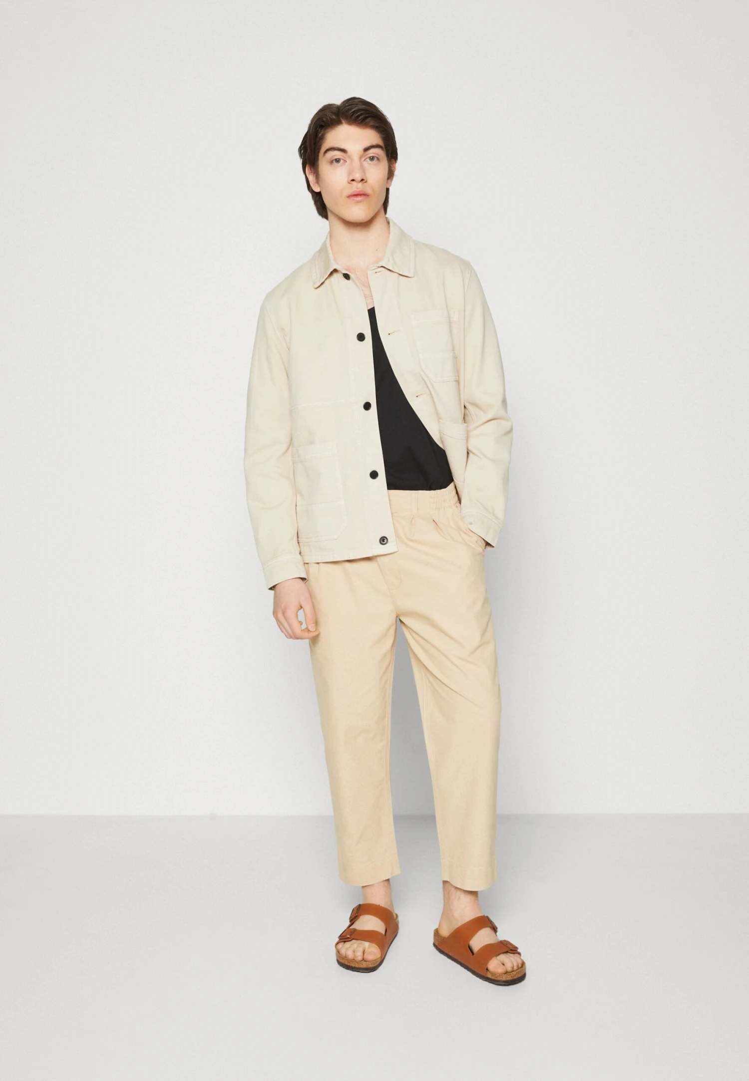 Pier One Spodnie Materiałowe - Off-white 4 Pier One Spodnie Materiałowe - Off-white - obrazek 2