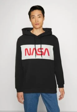 Pier One NASA - Bluza Z Kapturem - Black
