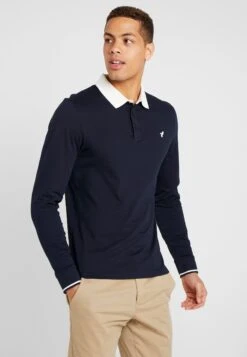 Pier One MUSCLE FIT - Koszulka Polo - Dark Blue