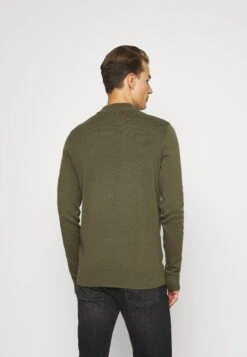 Pier One Sweter - Oliv -Sklep Z Odzieżą Męską afb05c2091eb4facbc23aa5be821b665
