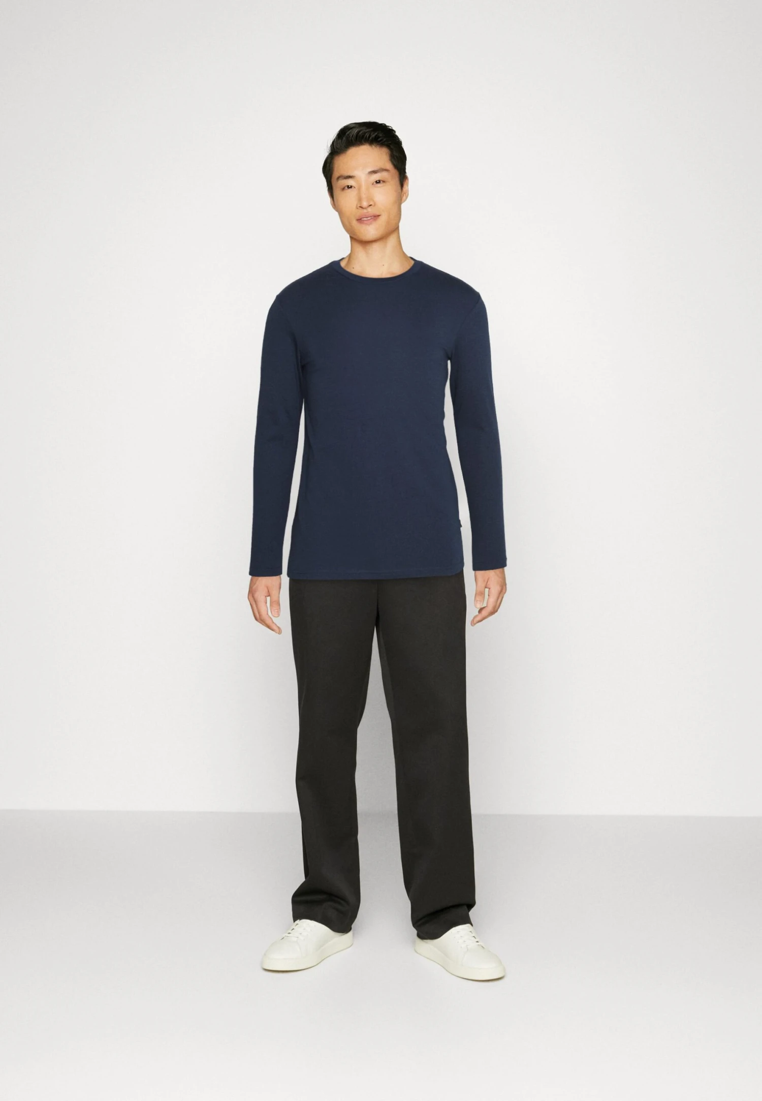 Pier One 3 PACK - Bluzka Z Długim Rękawem - Light Green/beige/dark Blue 3 Pier One 3 PACK - Bluzka Z Długim Rękawem - Light Green/beige/dark Blue