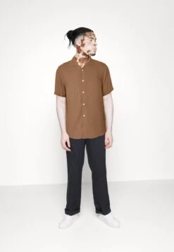 Pier One 3 PACK - Koszula - Beige/black/white