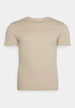 Pier One 5 PACK - T-shirt Basic - White/beige/black -Sklep Z Odzieżą Męską bb4ef39fd7394feb9d162fab96e71266