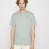 Pier One T-shirt Z Nadrukiem - Light Green -Sklep Z Odzieżą Męską bd1877da6aab4448808d57e66032e991