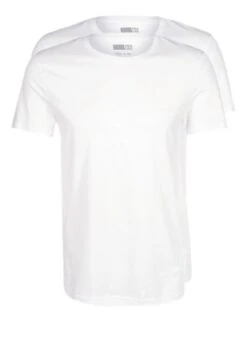 Pier One 2 PACK - T-shirt Basic - White