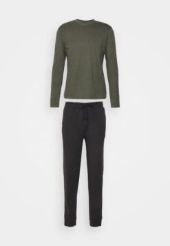 Pier One Piżama - Black/khaki 14 Pier One Piżama - Black/khaki -Sklep Z Odzieżą Męską be38ec5a373647d7b6dd39bd2774df5d