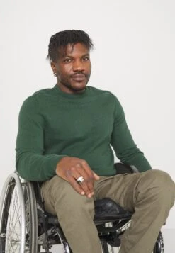 Pier One Sweter - Dark Green -Sklep Z Odzieżą Męską be54916fc9d54f10a9831041a0577849