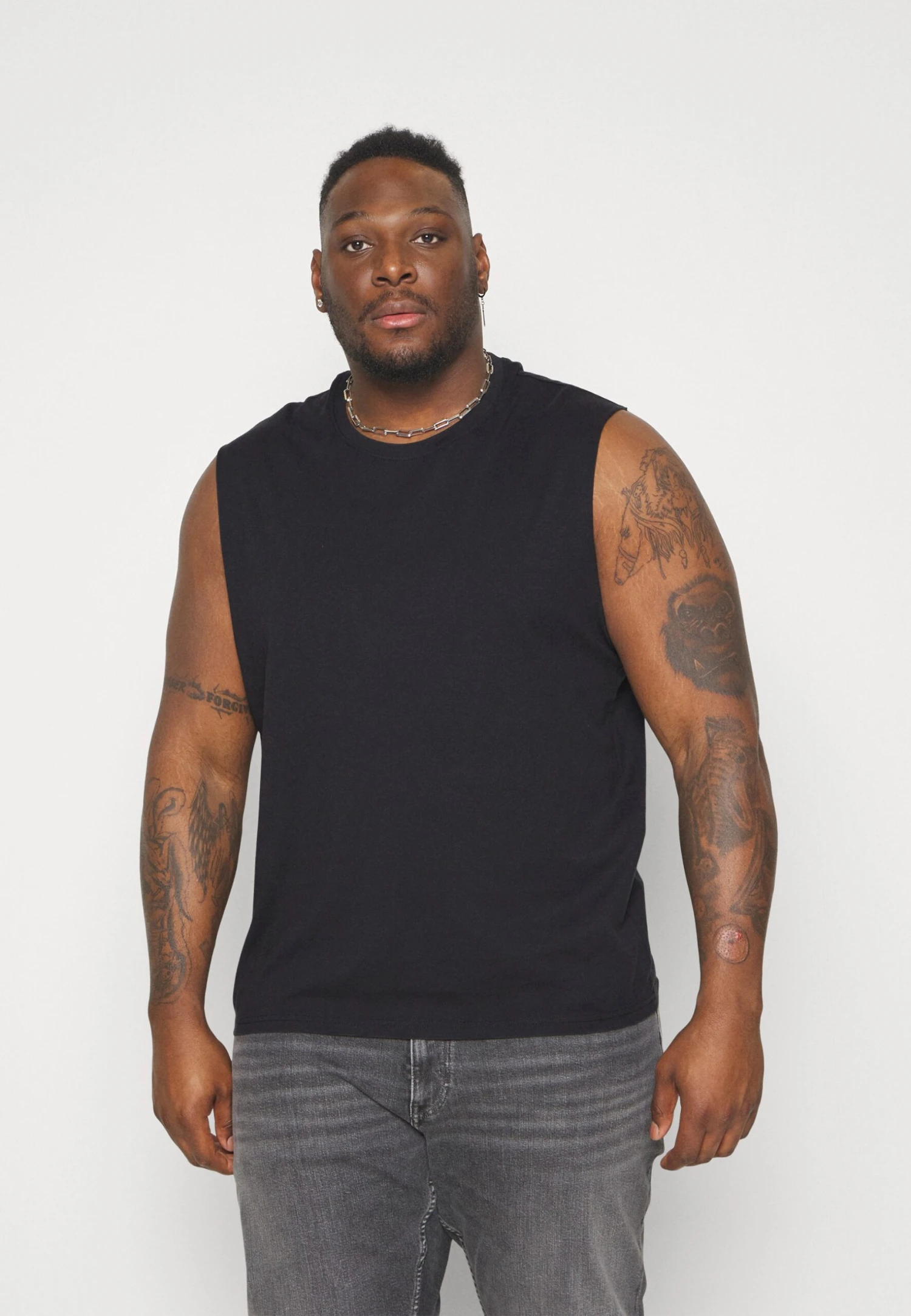 Pier One 2 PACK - Top - Black/bordeaux 6 Pier One 2 PACK - Top - Black/bordeaux - obrazek 4