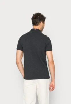 Pier One TRICOLORE TRIM POLO - Koszulka Polo - Dark Grey -Sklep Z Odzieżą Męską c2b8c40eed12441fbba9aec53cc940c4