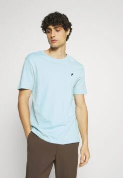 Pier One 5 PACK - T-shirt Basic - Light Grey - 101_white - 001_green - 602 -Sklep Z Odzieżą Męską c5d09be1320042ecb8b6f671d155ac8e