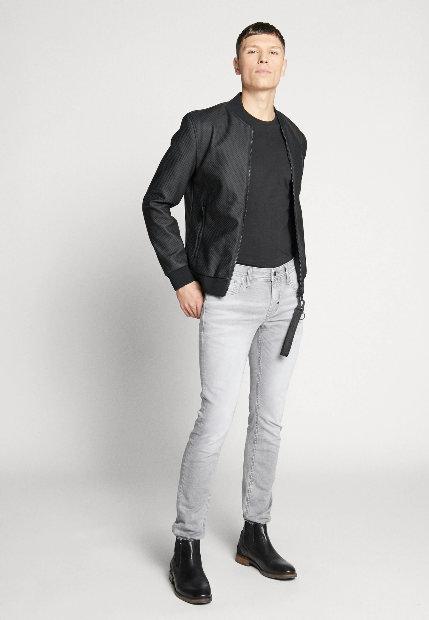 Pier One 2 PACK - Top - White/black 3 Pier One 2 PACK - Top - White/black