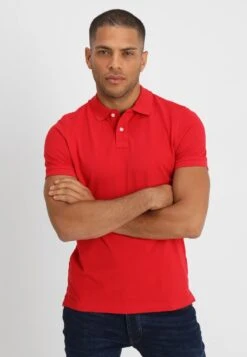 Pier One BASIC - Koszulka Polo - Red