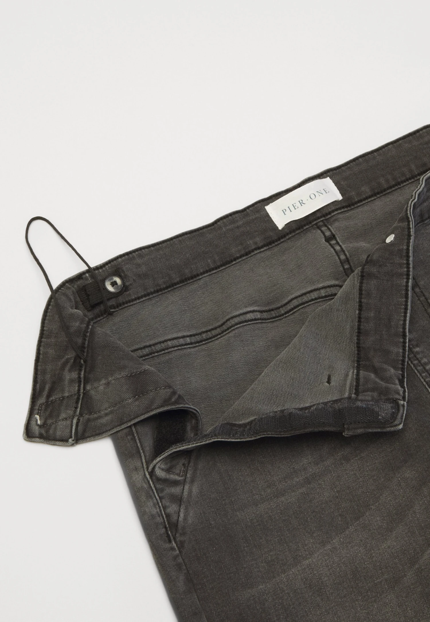 Pier One Jeansy Straight Leg - Grey Denim 11 Pier One Jeansy Straight Leg - Grey Denim - obrazek 9