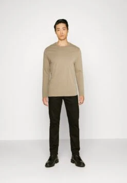 Pier One 5 PACK - Bluzka Z Długim Rękawem - Tan/light Blue/white