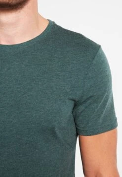 Pier One T-shirt Basic - Green Melange 11 Pier One T-shirt Basic - Green Melange -Sklep Z Odzieżą Męską d508f159fdf845899bceb24aac987afc
