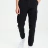 Pier One CUFFED SKINNY TROUSER - Bojówki - Black -Sklep Z Odzieżą Męską d6b67ccf547949f0a5a41c3c15734acd