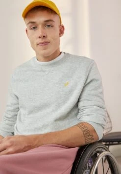 Pier One Bluza - Mottled Light Grey