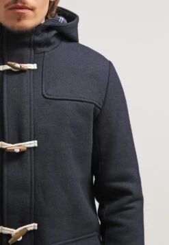 Pier One Krótki Płaszcz - Navy -Sklep Z Odzieżą Męską e0514f9f157e4e90bd427862806abeb8