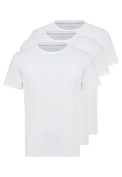 Pier One 3 PACK - T-shirt Basic - White