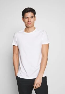 Pier One 5 PACK - T-shirt Basic - Olive/ White/ Navy /yellow /black -Sklep Z Odzieżą Męską e3db0f7d6fc04a85abb6e2d631010dd7