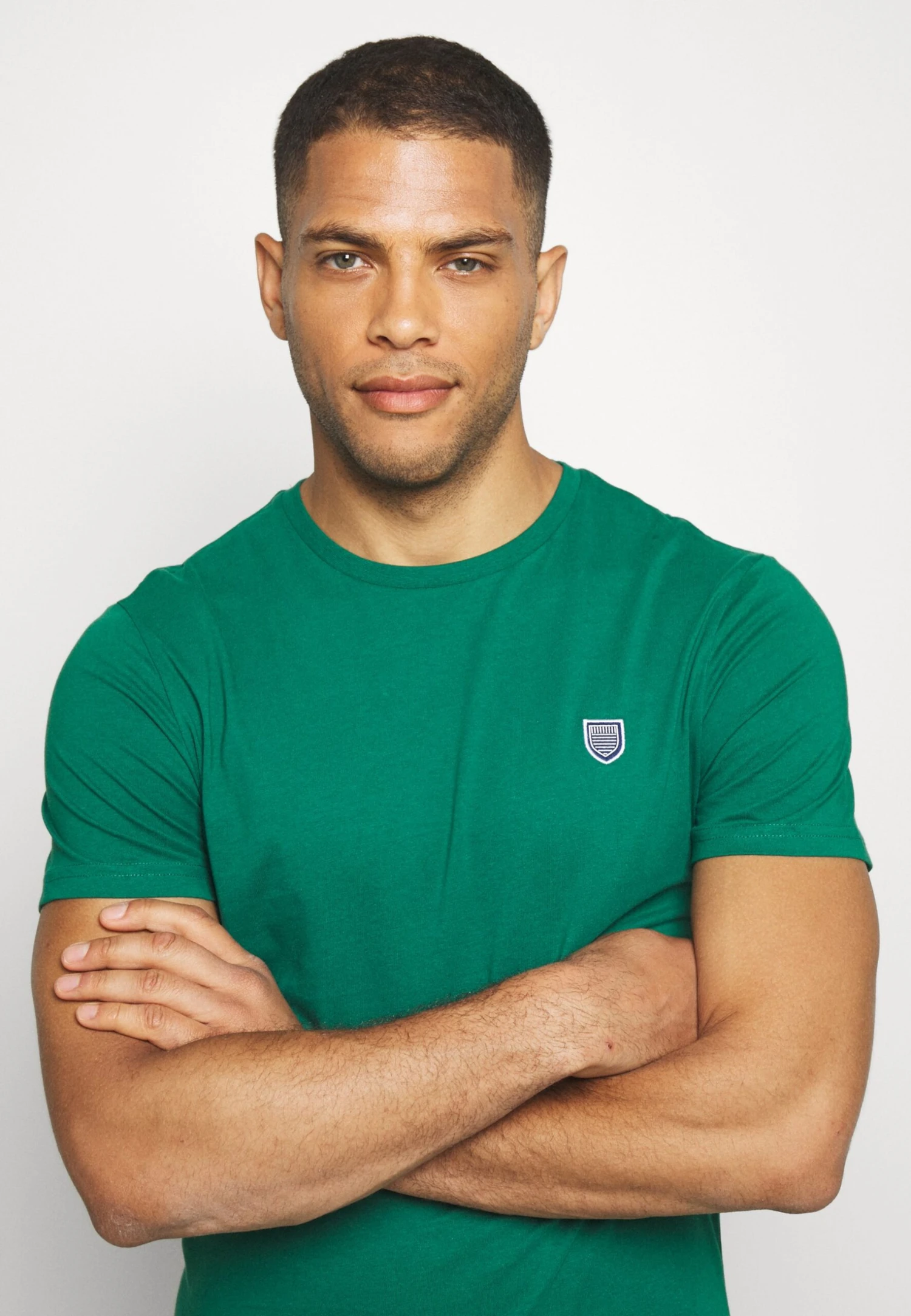 Pier One T-shirt Basic - Dark Green 6 Pier One T-shirt Basic - Dark Green - obrazek 4