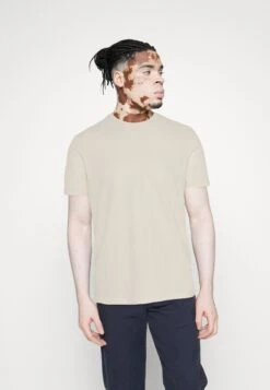 Pier One 7 PACK - T-shirt Basic - White/yellow/lilac -Sklep Z Odzieżą Męską e68ad65920fd4f69b53ce8f7897ba836