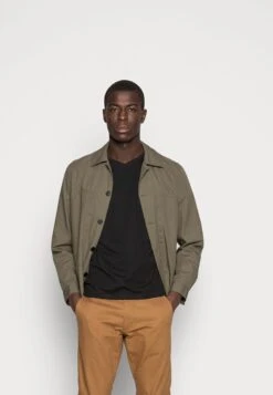 Pier One 5 PACK - T-shirt Basic - White/blue/black