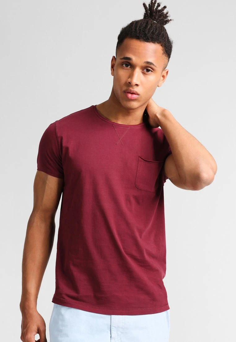 Pier One GARMENT TEE - T-shirt Basic - Bordeaux 3 Pier One GARMENT TEE - T-shirt Basic - Bordeaux