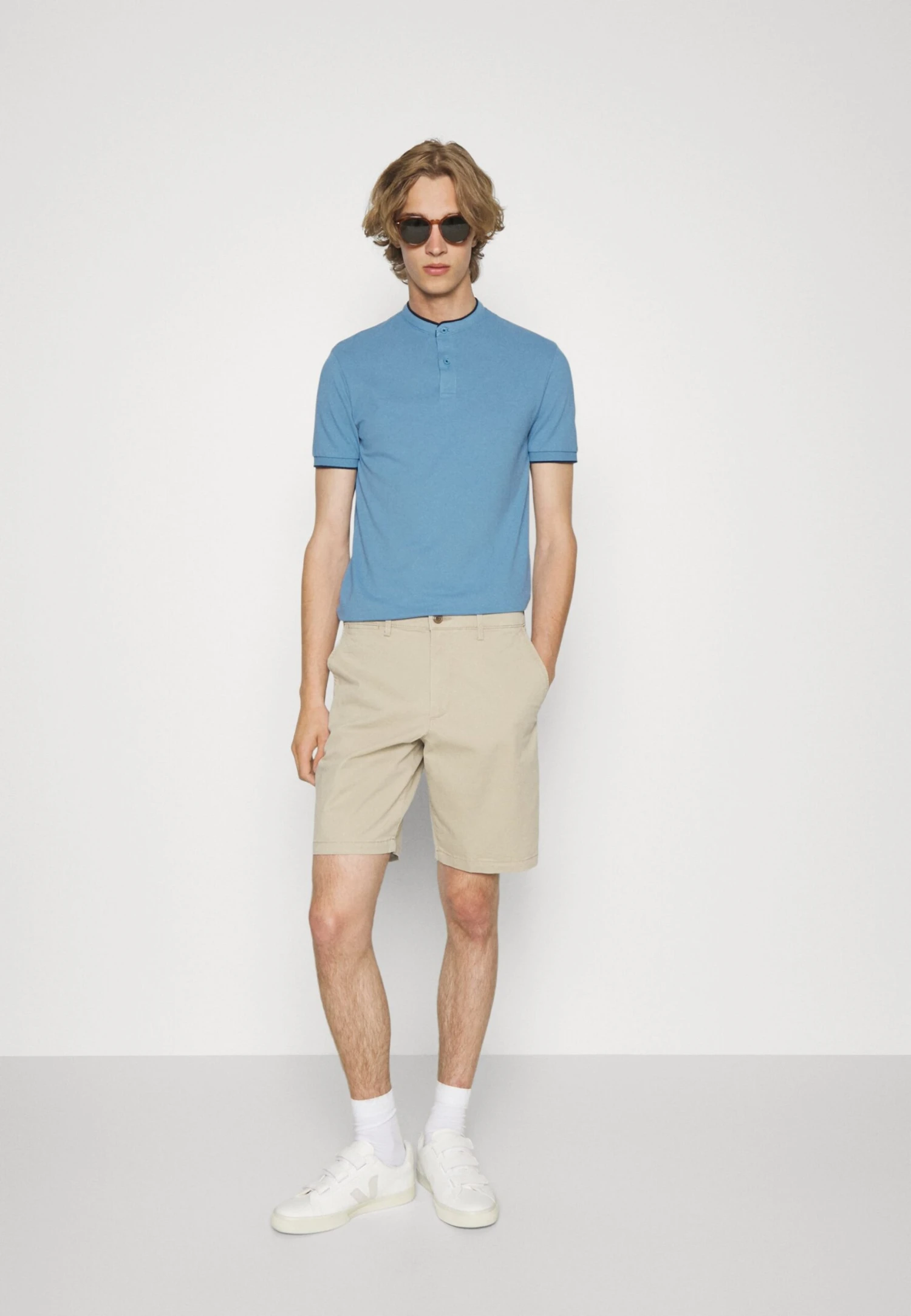 Pier One T-shirt Basic - Light Blue 4 Pier One T-shirt Basic - Light Blue - obrazek 2