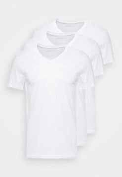 Pier One 3 PACK - T-shirt Basic - White 12 Pier One 3 PACK - T-shirt Basic - White -Sklep Z Odzieżą Męską f303a530b2ca4ce1b1fd875519edd597