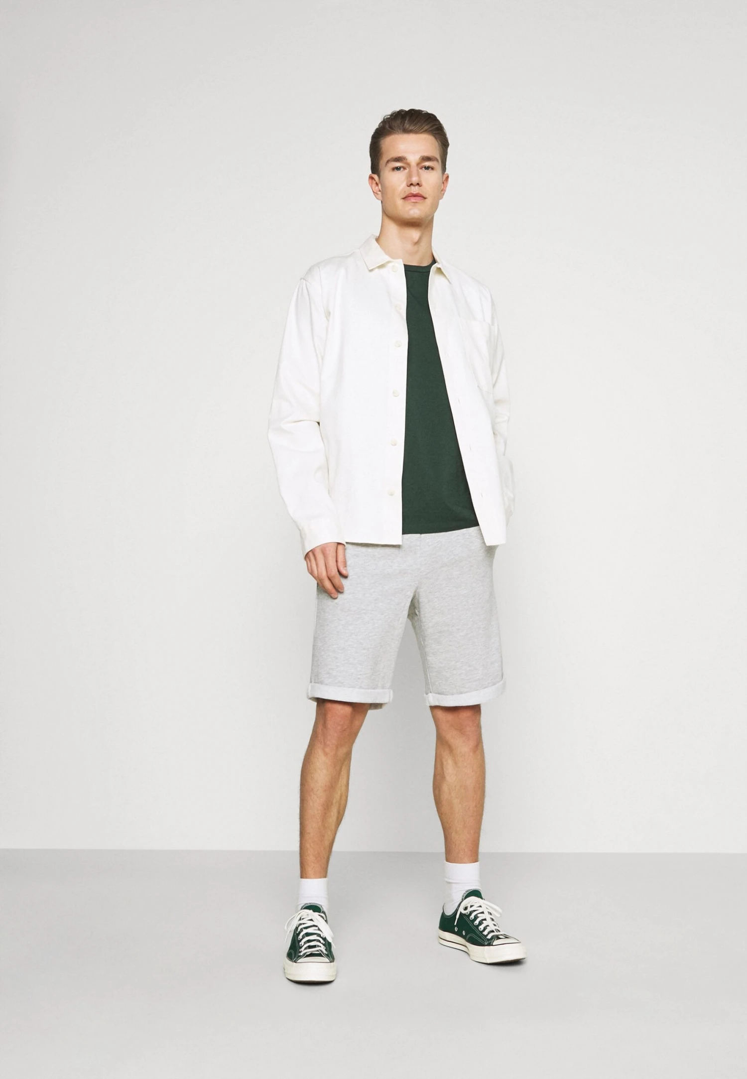 Pier One Spodnie Treningowe - Light Grey 4 Pier One Spodnie Treningowe - Light Grey - obrazek 2