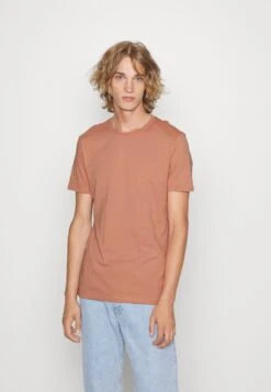 Pier One 5 PACK - T-shirt Basic - Stone/blue/mottled Light Grey - -Sklep Z Odzieżą Męską f49e698707f341619442536da83fa1ba