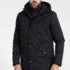 Pier One Parka - Black -Sklep Z Odzieżą Męską f7d3167a7b8147c1aeb67cddc9f32a8d