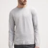 Pier One BASIC CREWNECK - Sweter - Light Grey -Sklep Z Odzieżą Męską f8db32b329f64ca7a5bff641a17f39df