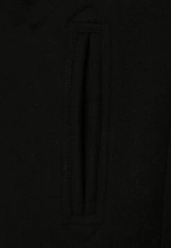 Pier One Krótki Płaszcz - Black -Sklep Z Odzieżą Męską f98ad9164e9e43bd97fdd8c0b6de9848