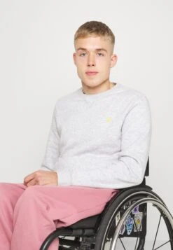 Pier One Bluza - Mottled Light Grey -Sklep Z Odzieżą Męską fa2ddbb557fc44e09e595250868f5f5b